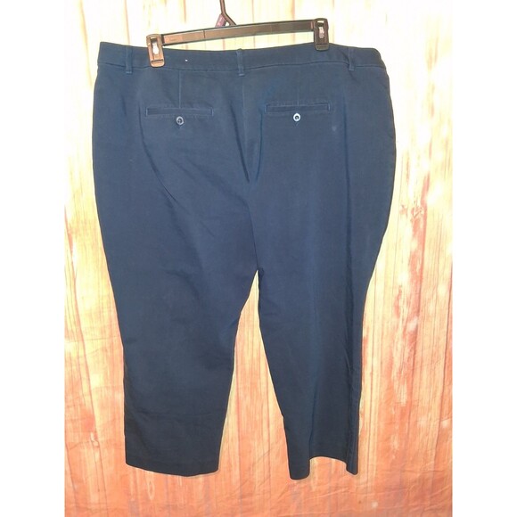 CJ Banks Navy Taper Pants Sz 22WP - Picture 2 of 2